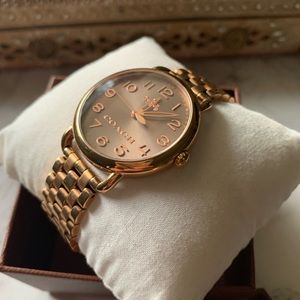 Coach Rose Gold Watch